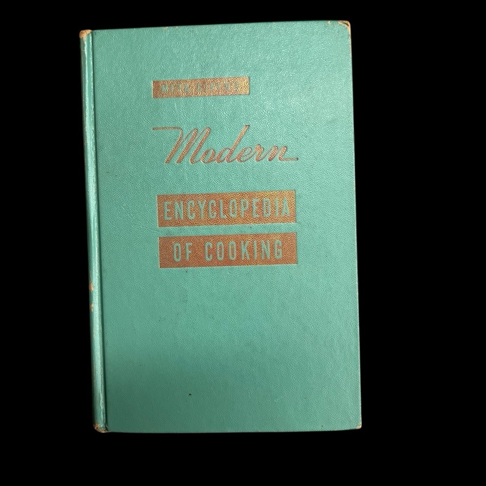 Vintage Meta Givens Modern Encyclopedia Of Cooking (1966)